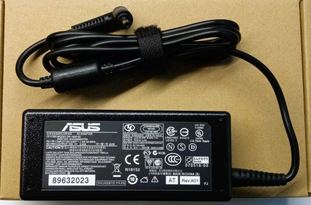Блоки питания для ноутбука ASUS (читать описание)