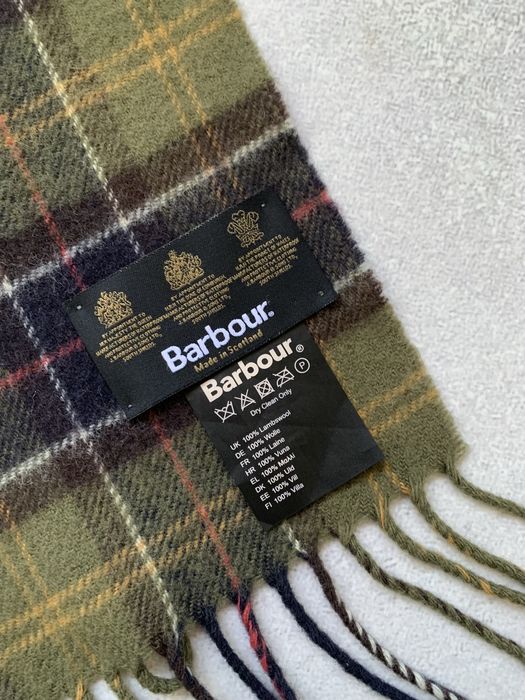 Шерстяной шарф Barbour