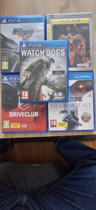 4 Play station gry