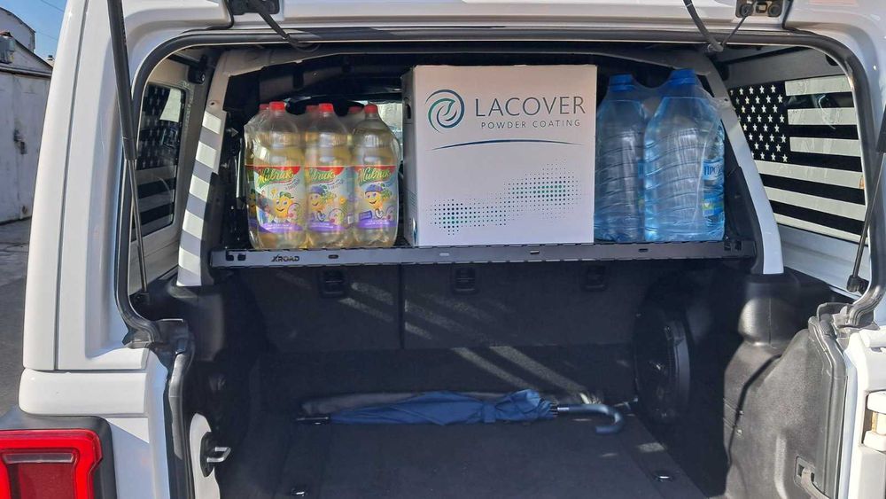 Полка в багажник Jeep Wrangler молле органайзер JL JLU JK TJ