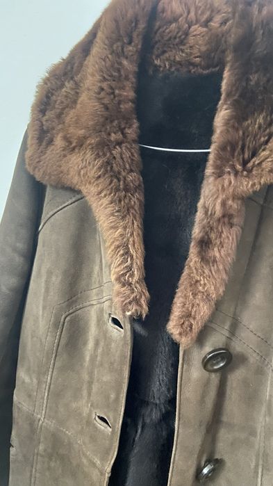 Casaco comprido pele