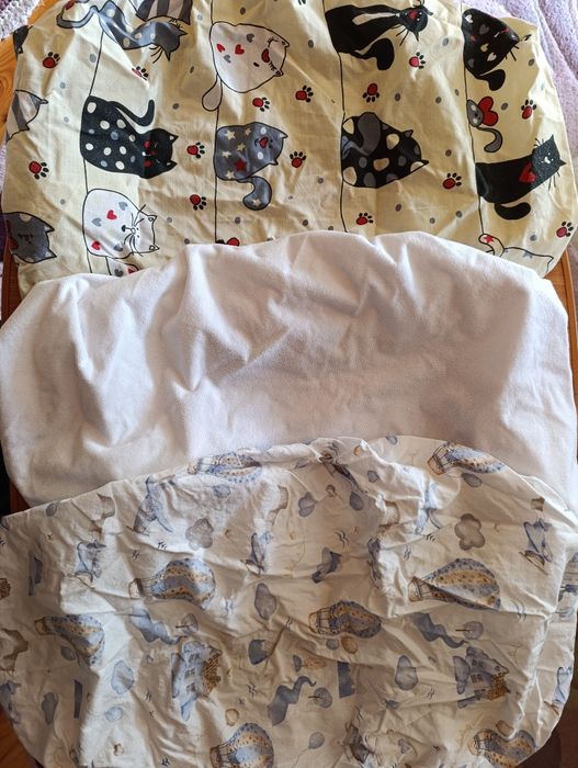 Пелюшки та наматрасник водонепроникний на резинці в візок/коляску