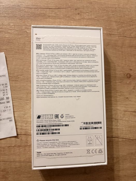 Apple Iphone 16 plus case+szkło ochronne