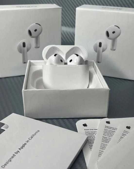 Бездротові АірПодс 4 Навушники Lux якості 1в1 +чохол