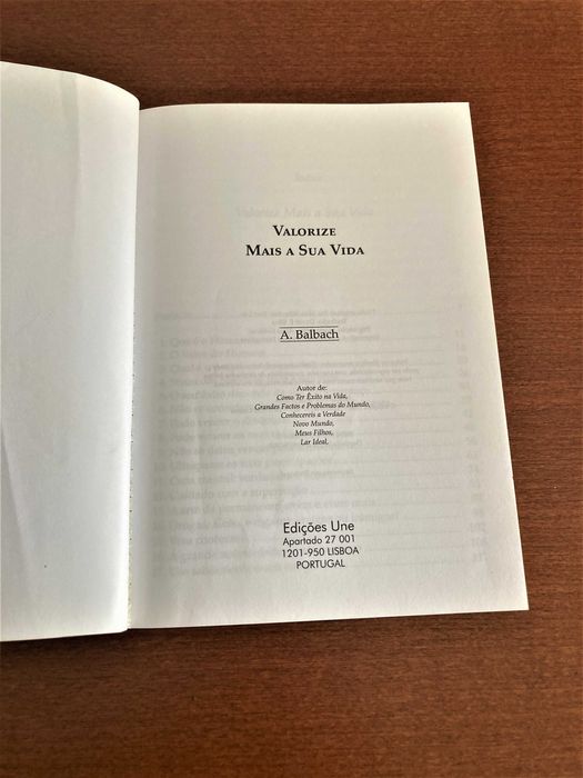 Valorize mais a sua Vida - A. Ballach64740543992195122