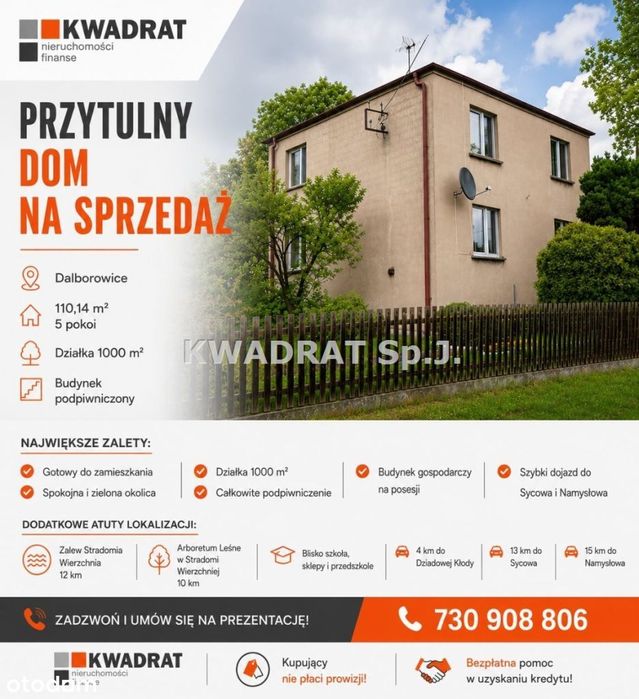 Przytulny dom – Dalborowice!