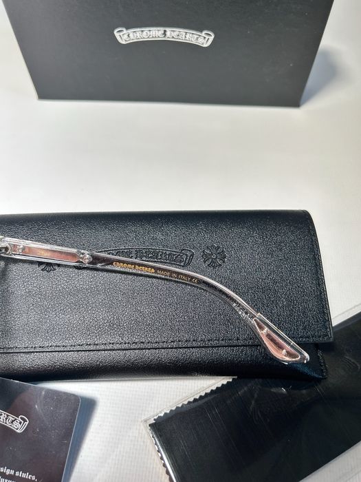 Окуляри Chrome Hearts білі