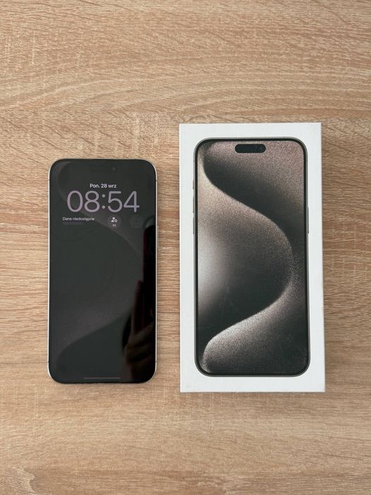 Iphone 15 pro max 1tb  stan idealny