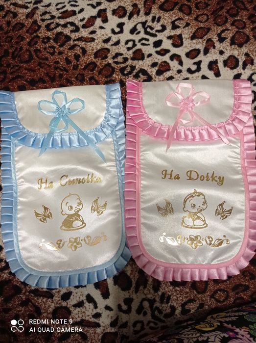 Конвертики весільні на хлопчика, на дівчинку