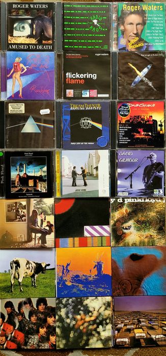 Pink Floyd • Clanad •Brian Setzer • Компакт Диски • Музыкальные Диски •Дискографии Рок Групп ••
