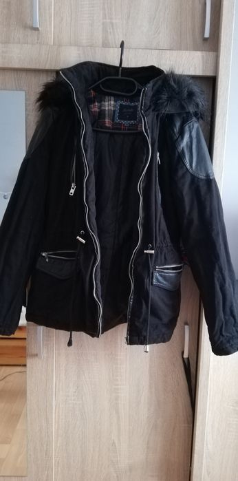 Kurtka parka czarna