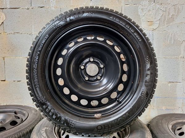 4 Jantes de Ferro 18 Renault 5x114.3 Pneus não utilizáveis