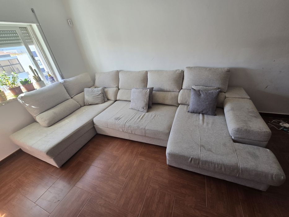 Sofá em L – 3 Módulos | Fácil Transporte