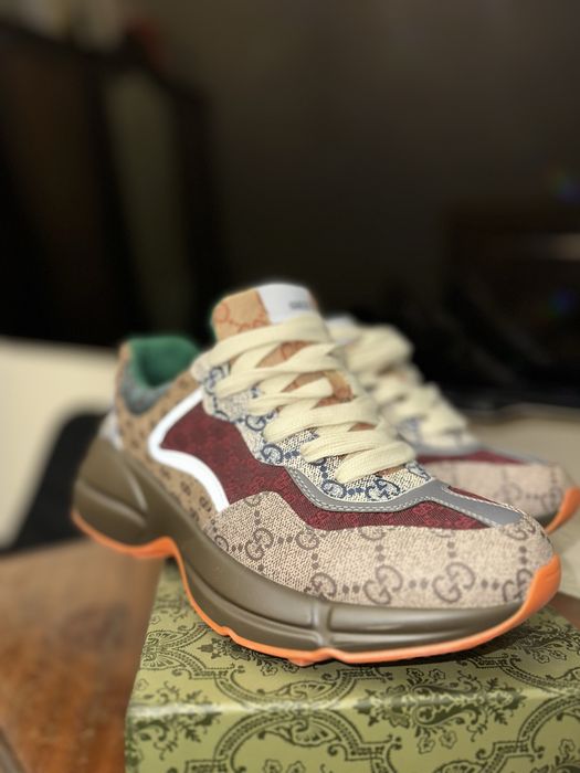 Gucci GG Rhyton Leather