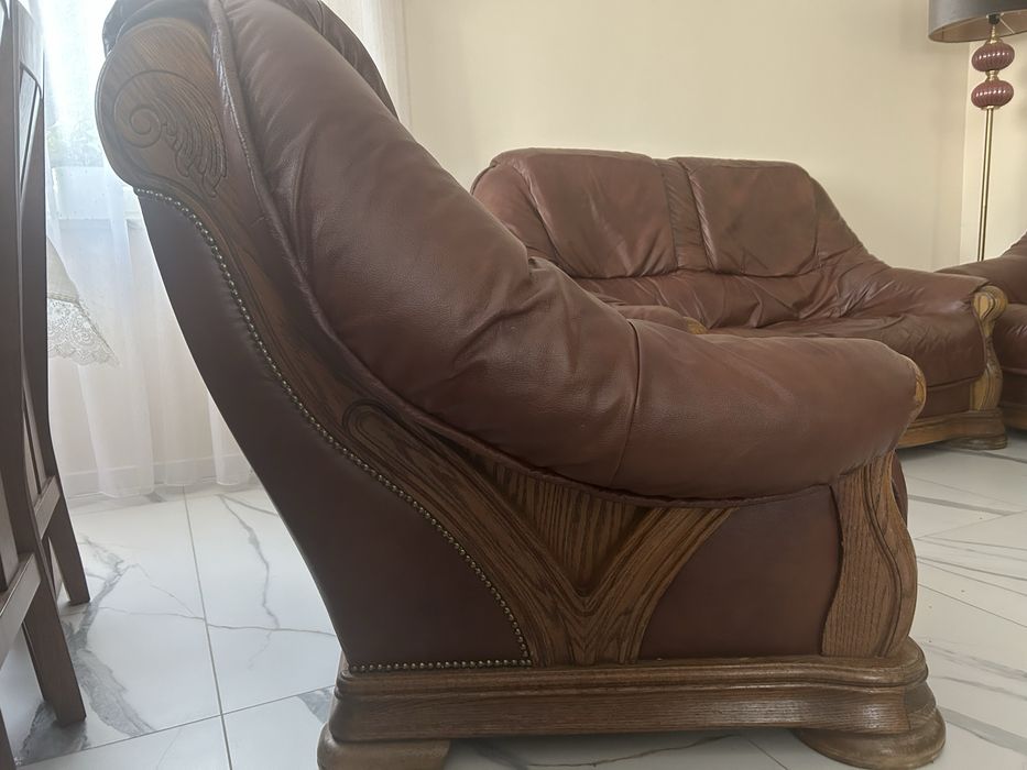 Komplet skorzany 321