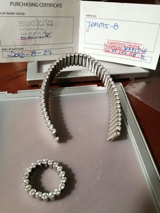 Anel e pulseira 8 M