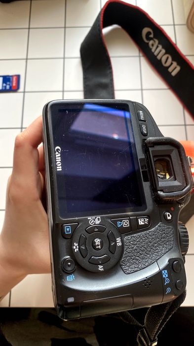 Canon  EOS Rebel T2i + case + 2 sd cards: 4 gb/ 64 gb