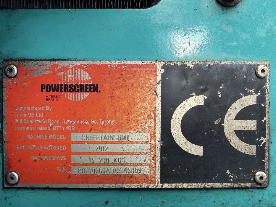 Sortownik powerscreen 600