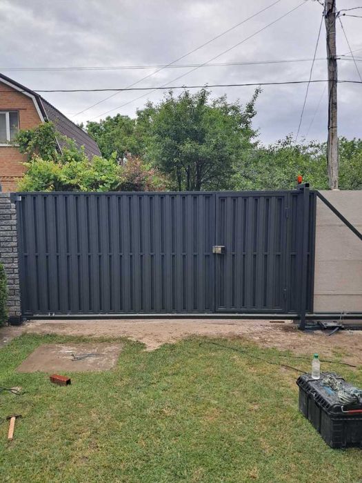 ‼️Каркас відкатних воріт | Індивідуальні розміри | Без переплат WR11