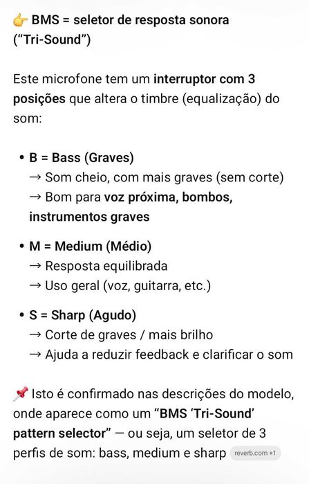 Microfones AKG D1200C - BMS