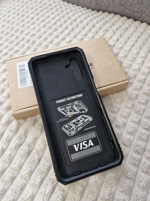 Etui plecki pancerne militarne ze szkłem na ekran Samsung A13 5G