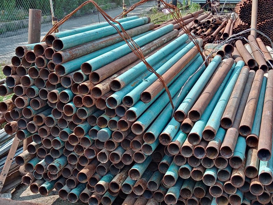 Труба стальная 76 мм. б у