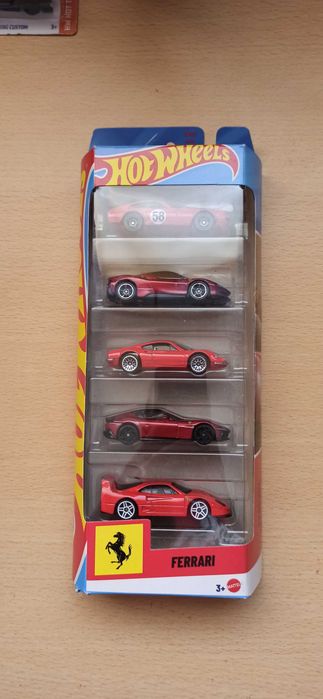 5-pack hot wheels