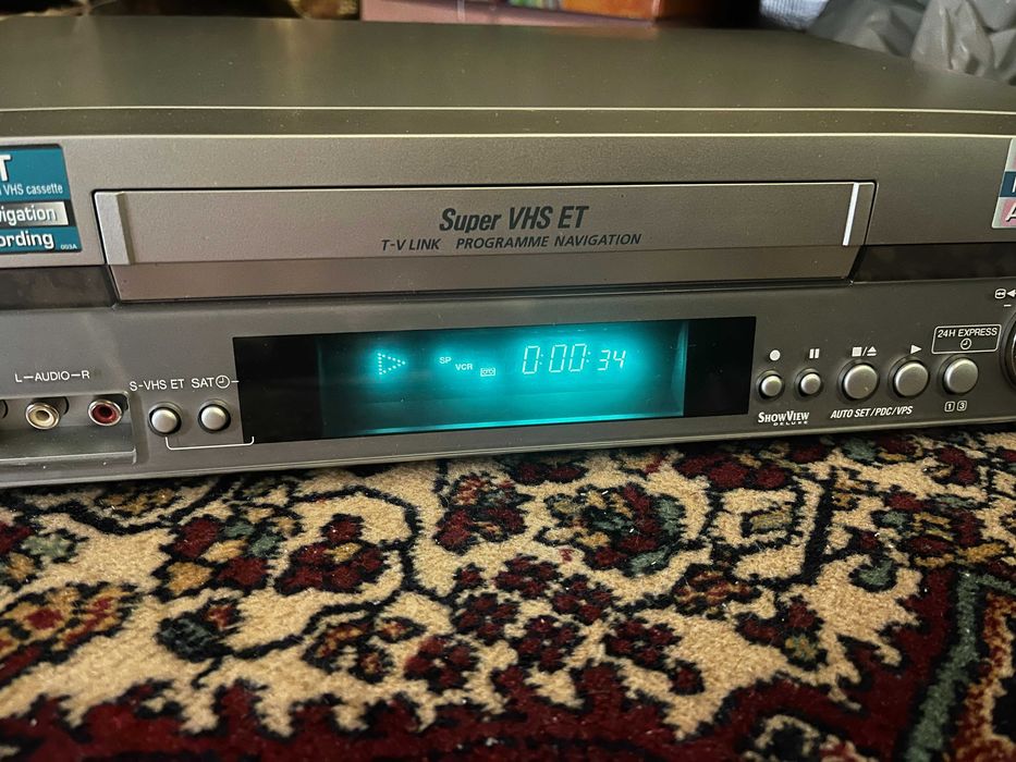 Відеомагнітофон S-VHS JVC HR-S6850 (Hi-Fi Stereo, Японія/Німеччина)
