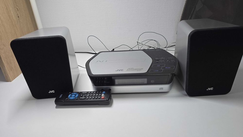 Мікрокомпонентна система JVC UX-N1 з пультом - добрий/робочий стан