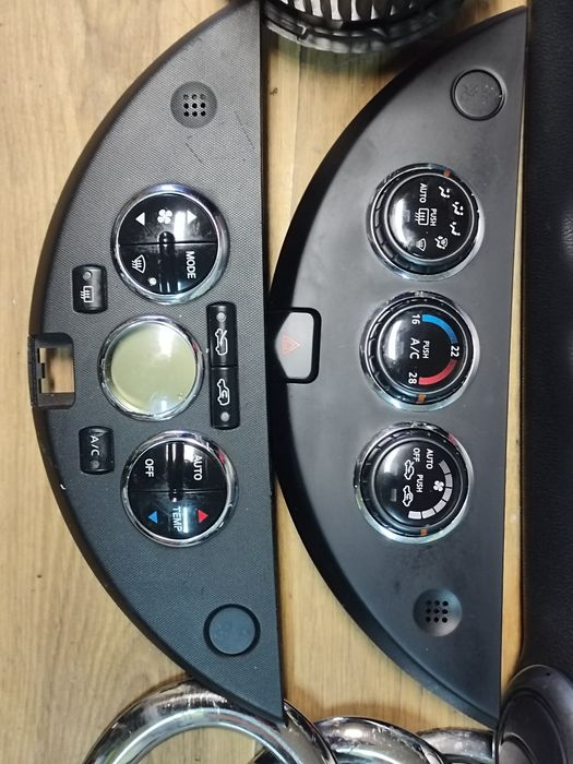 Nissan Note E11 подушка пасажира блок керування пічкою вентилятор