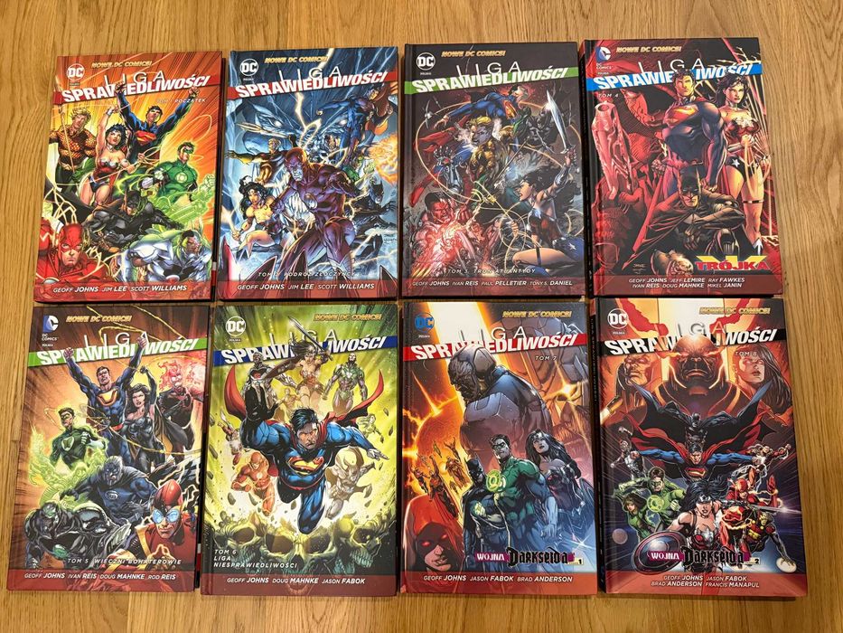 Liga Sprawiedliwości Nowe DC Comics - Komplet 8 tomów
