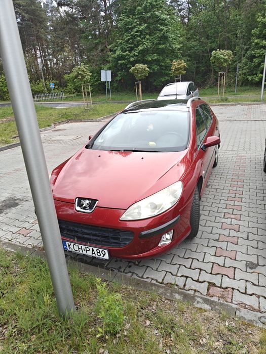 407sw 2.0 benzyna