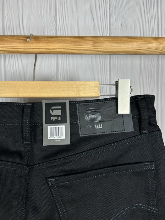 G-Star Raw Mosa Straight Black штани джинси Оригінал New! 33/30
