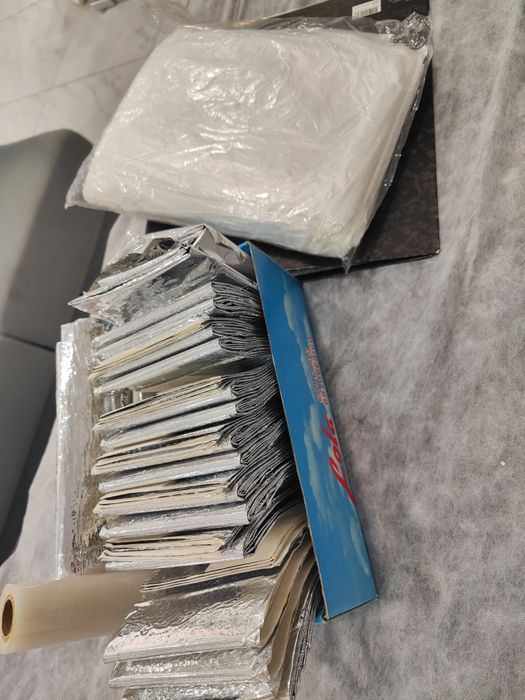 Panela de parafango usada + lençóis de tratamentos novos