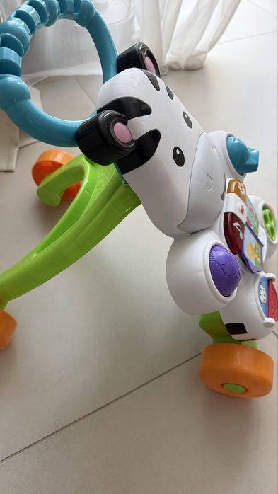 Інтерактивні ходунки  толокар Fisher-Price Зебра (DLD80)
