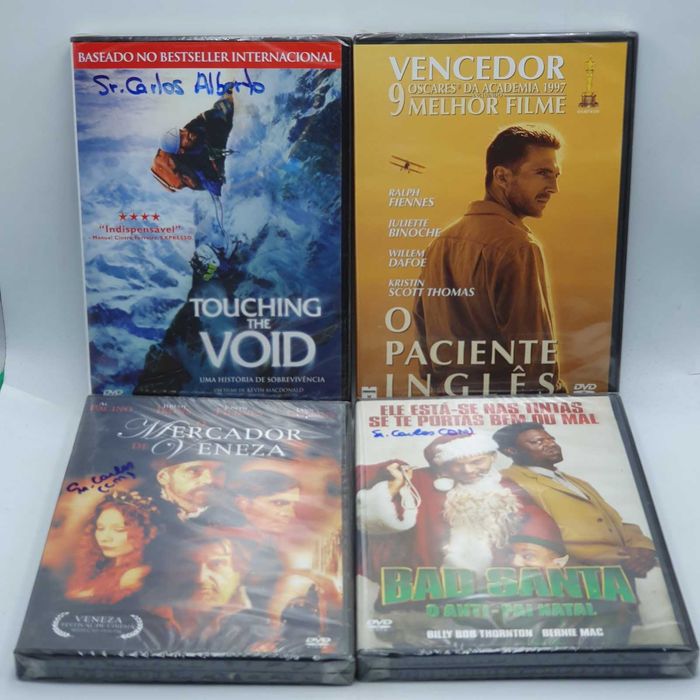 Lote 28/2 - Pack de 18 Filmes Novos e Selados em DVD - Ref.VI