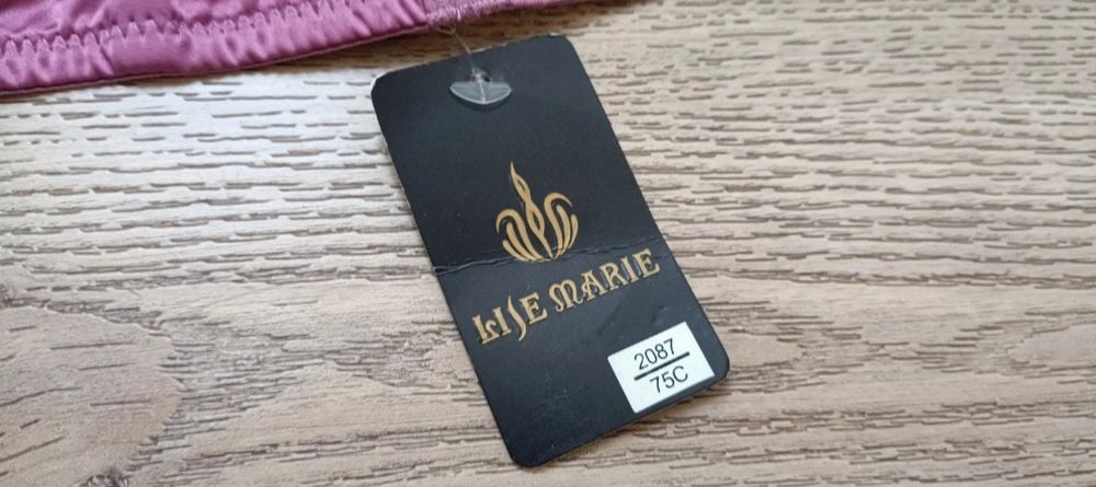 Biustonosz brudny róż 75c push up