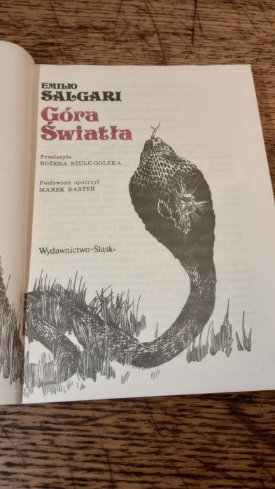 Góra światła. Emilio Salgari