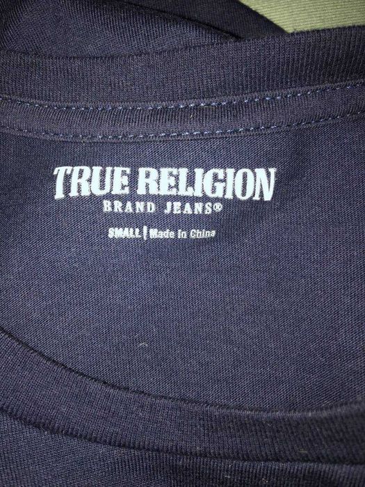 футболка True Religion тру реліжн синяя