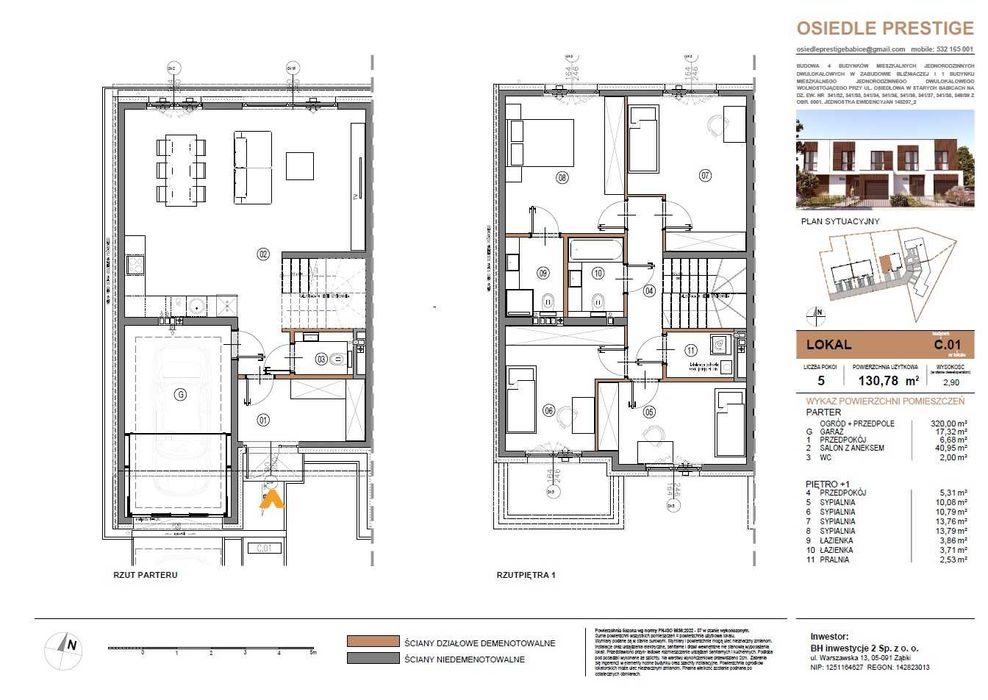 Osiedle Prestige Stare Babice - DOM C1/C2