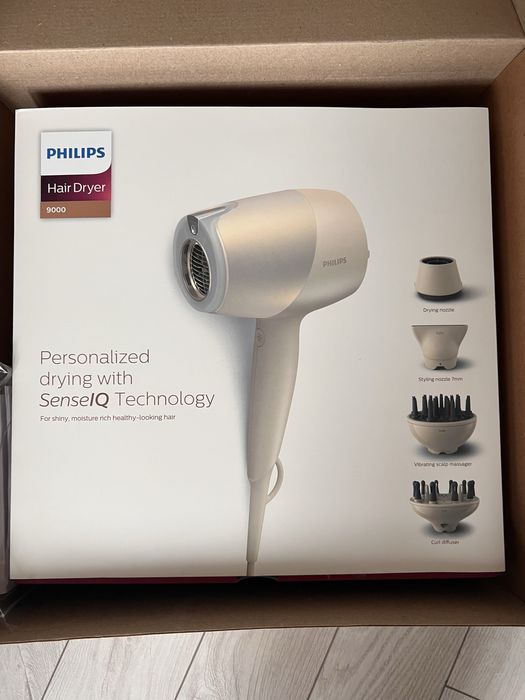 Фен Philips BHD829/00 з технологією SenseIQ