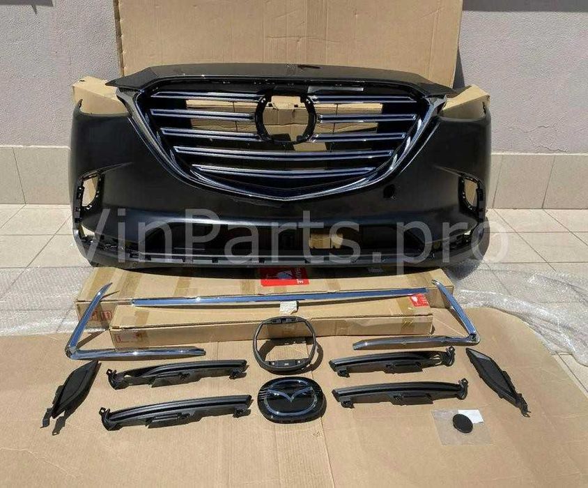 Бампер Mazda CX9 2016-2023р