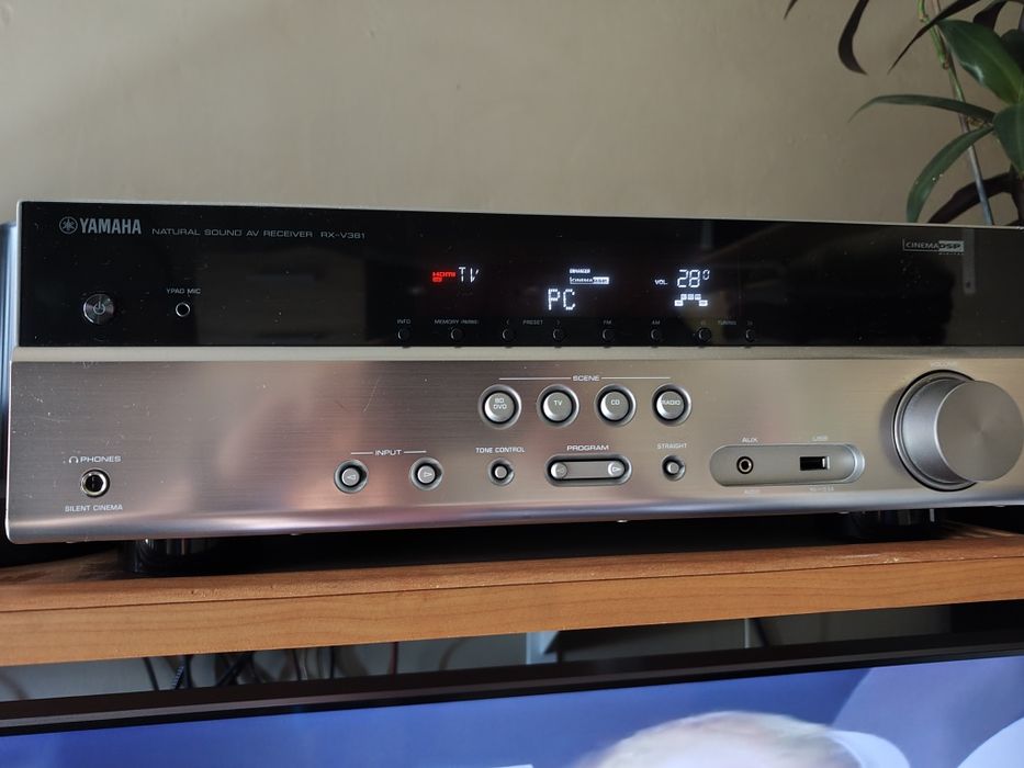 Amplituner yamaha plus głośniki jamo