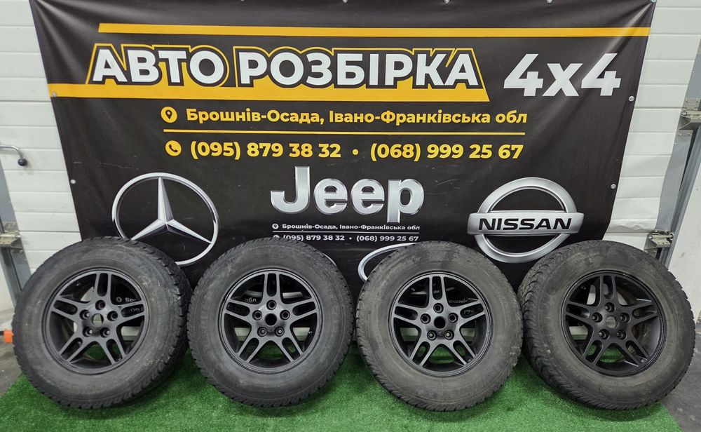 Диск диски колеса Jeep Grand Cherokee WJ 1999-2004 16 5×127 розборка шрот запчастини