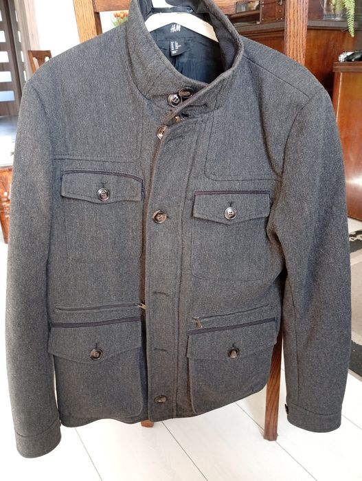 Do sprzedania kurtka chłopięca firmy H&M do garnituru szara rozmiar 15