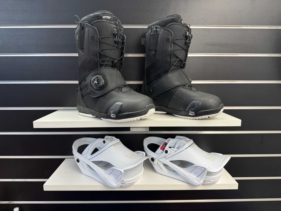 Buty snowboardowe Nitro Monarch TLS 40,5 + wiązania StepON