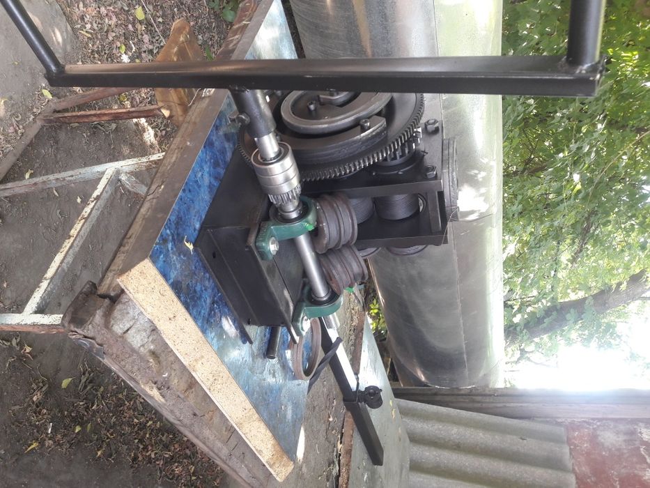 Станок для ковки (блок усиления, торсион, шишки, улитка)