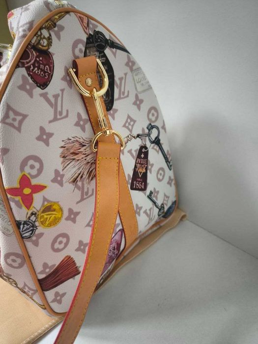 Louis Vuitton Torba podróżna, na siłownię, weekendowa, skora 76-08