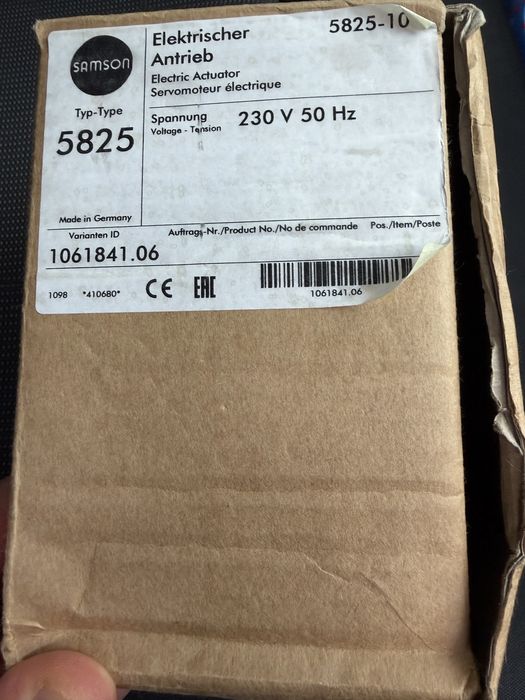 Siłownik elektryczny SAMSON 5825-10 – 230V   Nowy