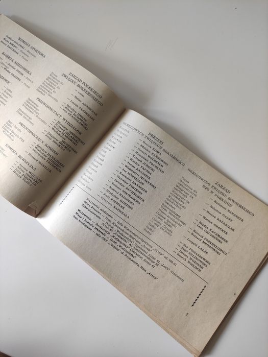 Program MP Boks 82' Poznań PRL